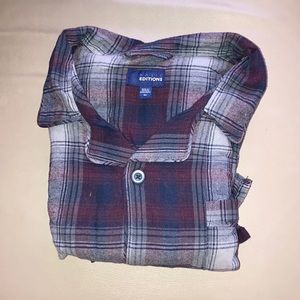 NWOT Basic Editions men’s flannel pajamas